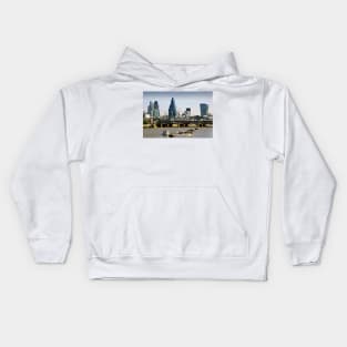 London Cityscape Blackfriars Bridge England Kids Hoodie